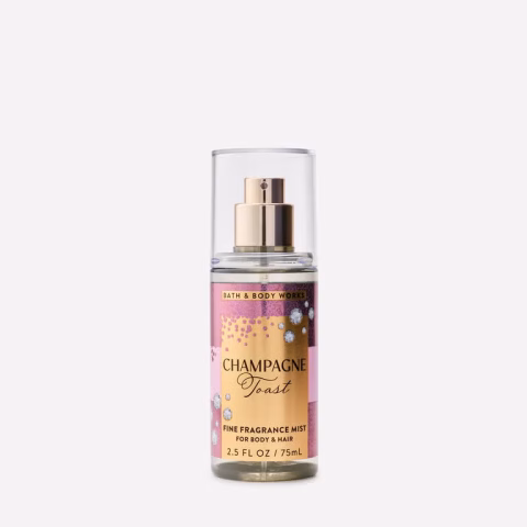 Champagne Toast BBW Mini Fine Fragrance Body Mist Travel Size 2.5oz