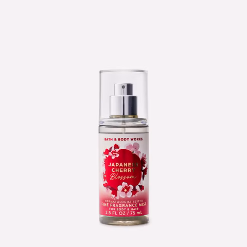 Japanese Cherry Blossom BBW Mini Travel Size Body Mist 2.5oz