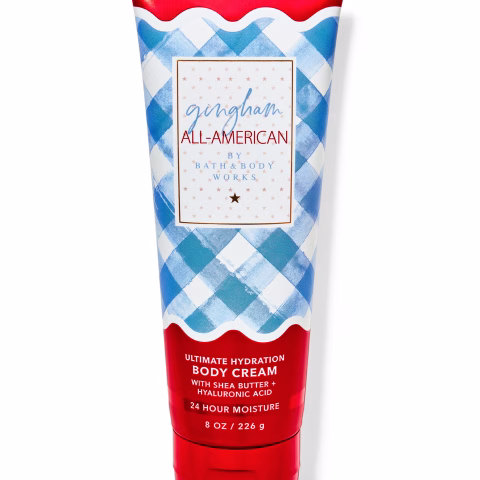 Gingham All American BBW Ultimate Hydration Body Cream 8oz