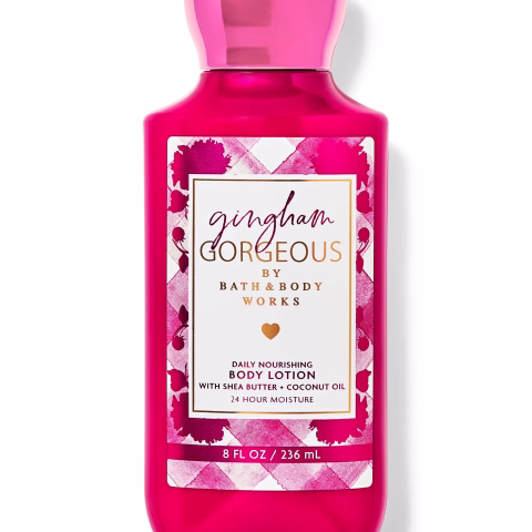 Gingham Gorgeous BBW Daily Nourishing Body Lotion with Shea Butter and Coconut Oil 8oz