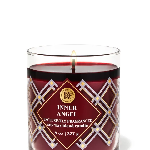 Inner Angel BBW Scented Single Wick Soy Blend Candle 8oz