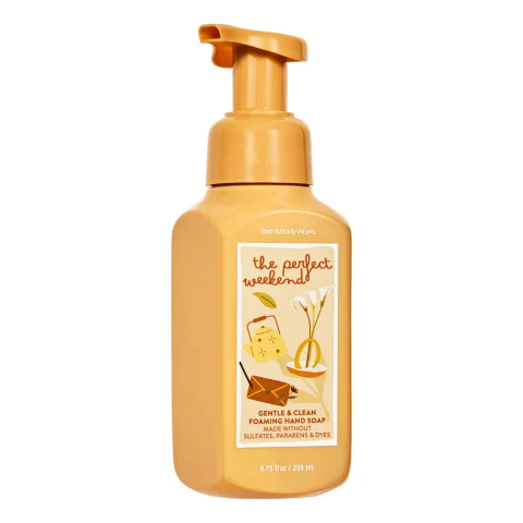 The Perfect Weekend BBW Gentle & Clean Foaming Hand Soap 8oz