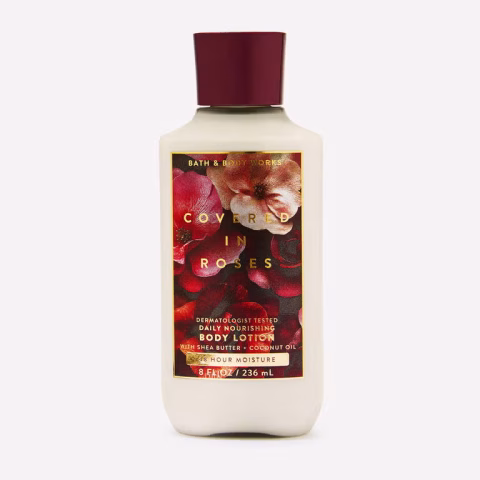 Covered In Roses BBW Daily Nourishing Body Lotion with Shea Butter and Coconut Oil 8oz