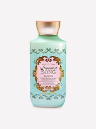 Sweetest Song BBW Daily Nourishing Body Lotion with Shea Butter and Coconut Oil 8oz