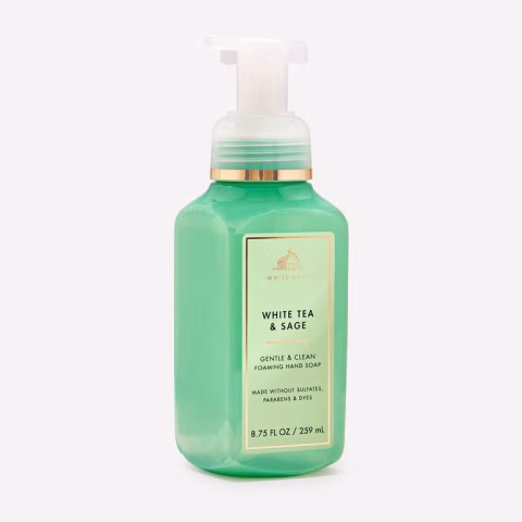 White Tea & Sage BBW Gentle Foaming Hand Soap 8.75oz